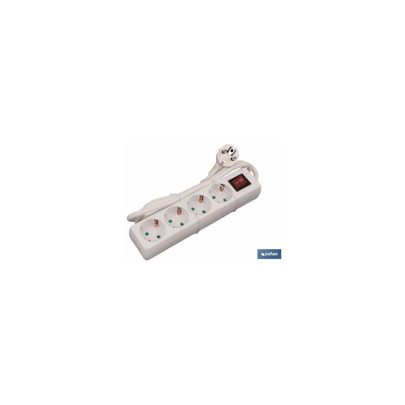 foto del prodotto base multipla 4t. cavo da 1,4 m con int.