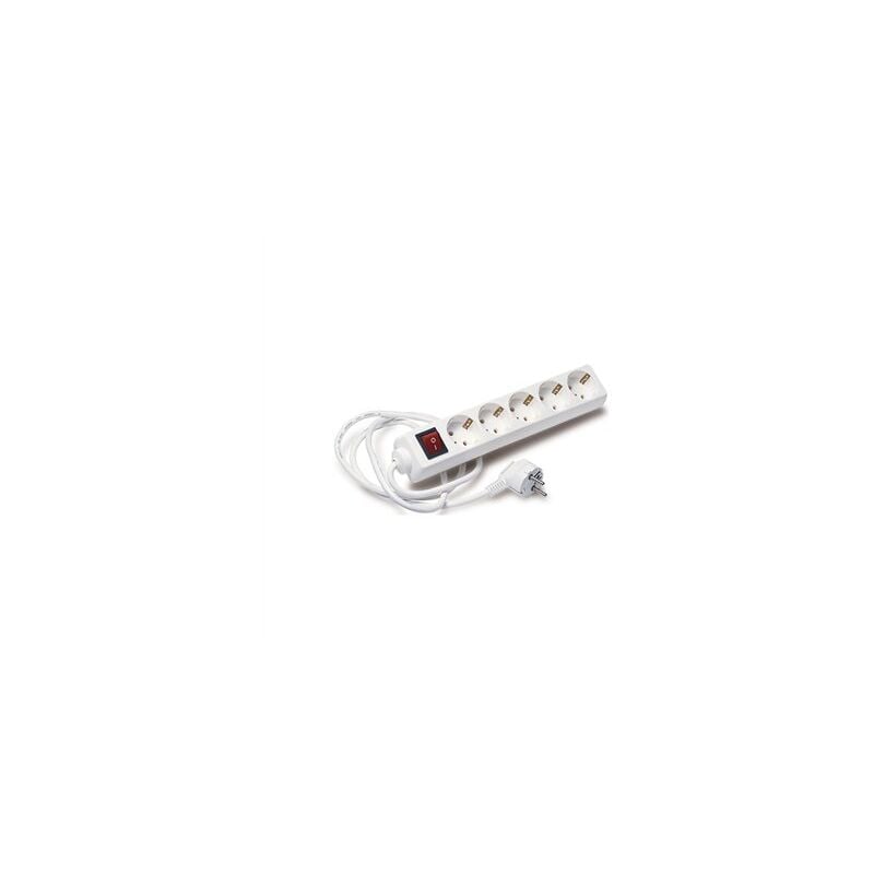 foto del prodotto base multipla 5 prese interruttore cavo 1,4mt 808609 tayg