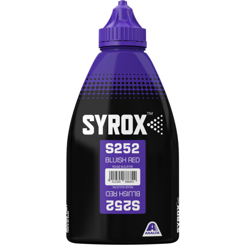 foto del prodotto base opaca s252 bluish red ml 800 syrox