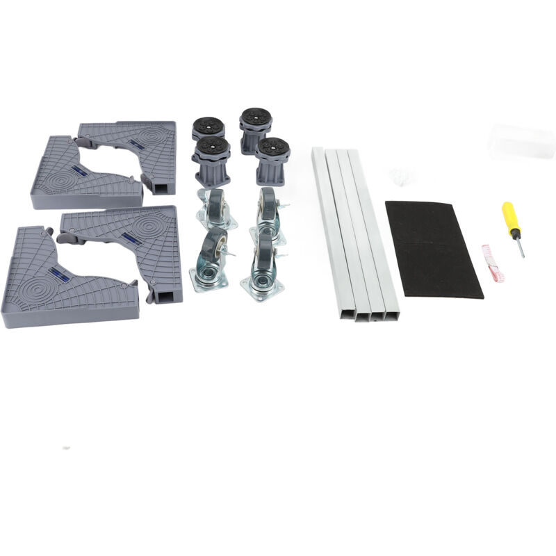 foto del prodotto base per lavatrice con ruote piattaforma per lavanderia universale resistente e regolabile portatile eosnow