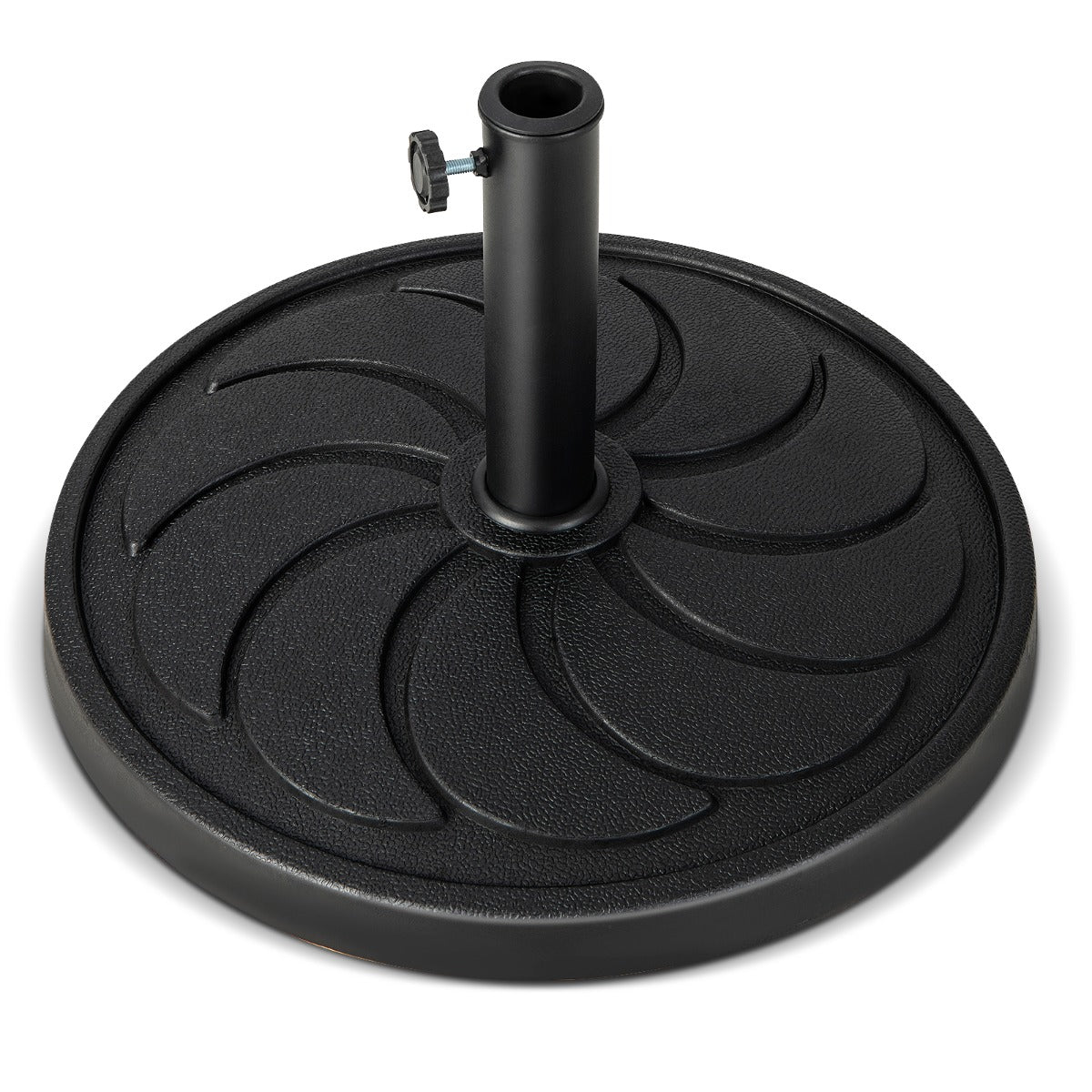 foto del prodotto base per ombrellone da esterno 18 kg supporto per ombrellone rotondo diametro 54 cm adatto a pali per ombrellone da 38 e 48 mm 20 0007863