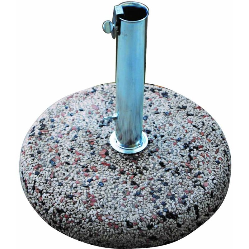 foto del prodotto base per ombrellone in graniglia tubo 45 mm 25 kg