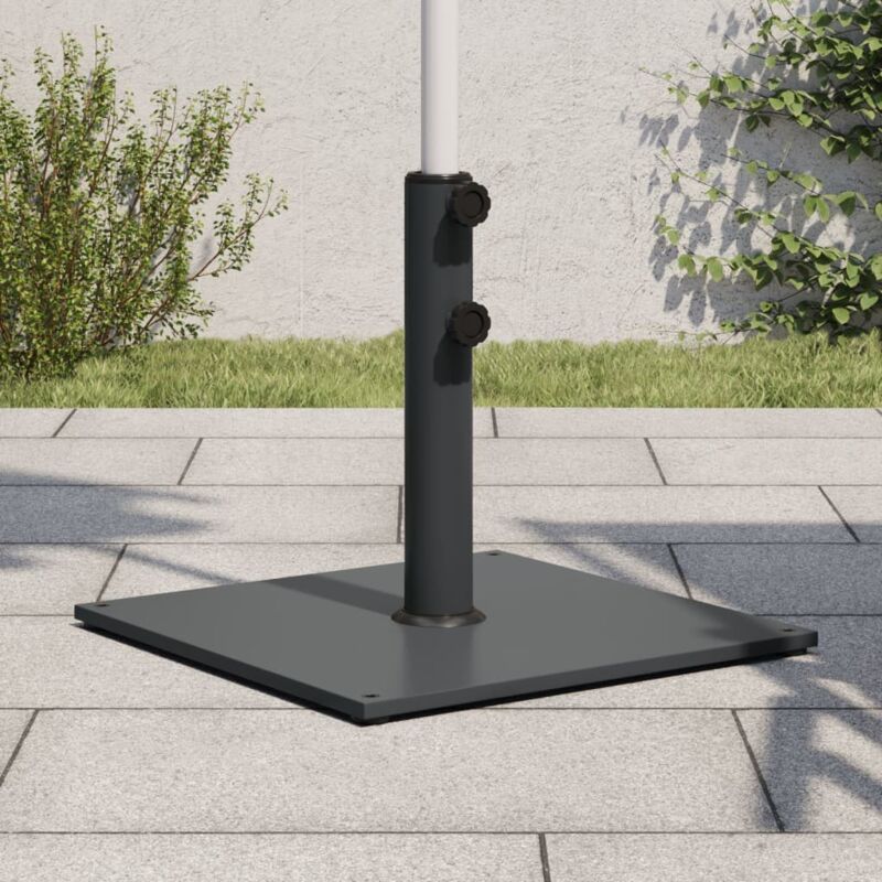 foto del prodotto base per ombrellone per pali 32 38 48 mm 17 kg quadrata vidaxl
