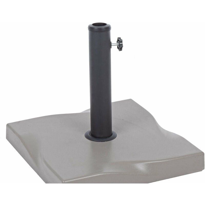 foto del prodotto base per ombrellone peso 25 kg colore caff 