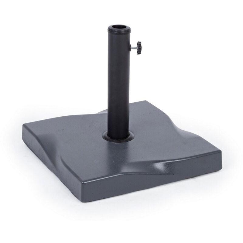 foto del prodotto base per ombrellone quadrata salonicco in cemento con 3 regolatori caff 20 kg