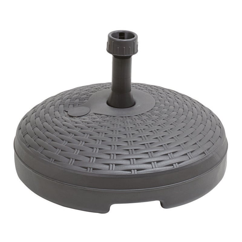 foto del prodotto base per ombrellone rattan rotonda