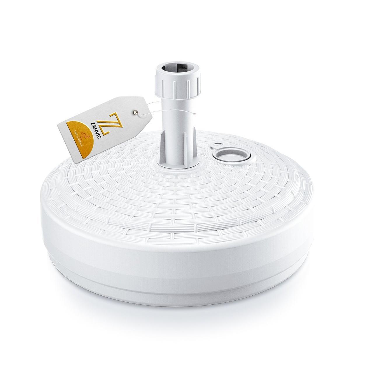 foto del prodotto base per ombrellone ricaricabile in polietilene zanvic di alta qualità per mobili da esterno