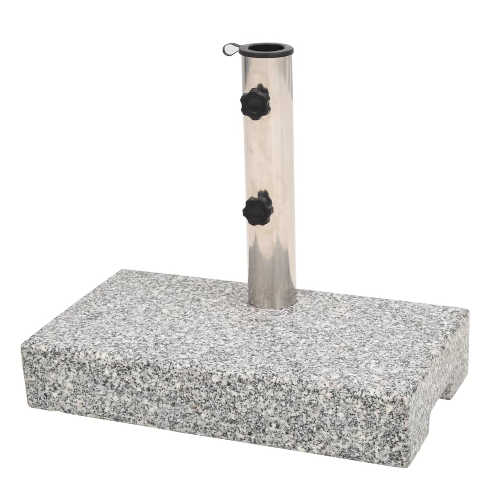 foto del prodotto base per parasole in granito rettangolare 25 kg cod mxl 49489