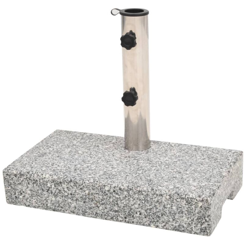 foto del prodotto base per parasole in granito rettangolare 25 kg vidaxl
