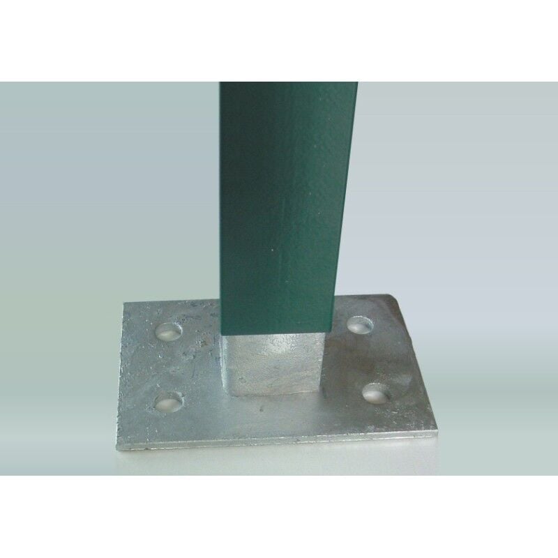 foto del prodotto base per tassellare recinzioni con palo quadro 50x50 cm kit 4 basi