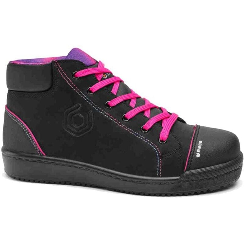 foto del prodotto base protection - scarpe alte antinfortunistiche donna base margot top s3 fo src - 41 - nero