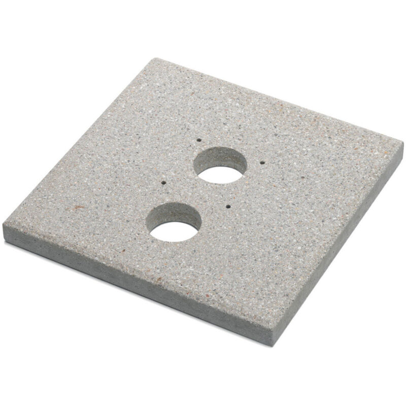foto del prodotto base quadrata 40x40x4 cm per fontana 42 srv in cemento belfer 42 bse 9 grigio