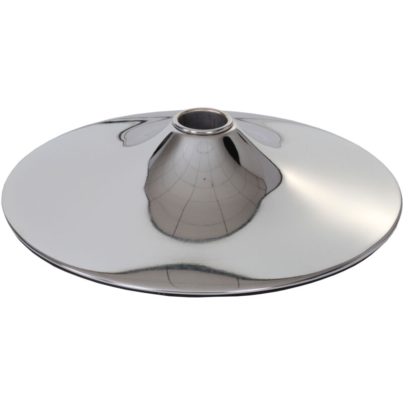 foto del prodotto base rotonda per sgabelli t845 metallo cromato 38,5cm