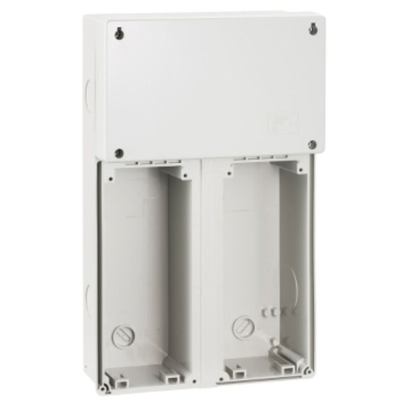 foto del prodotto base schneider modulare per 2 prese industriali 16-32a 83922