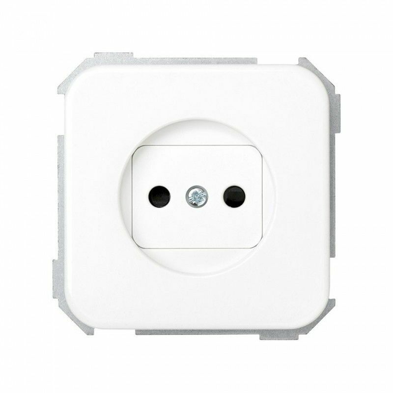 foto del prodotto base spina 2p con simon 31 31431 60 bianco di sicurezza