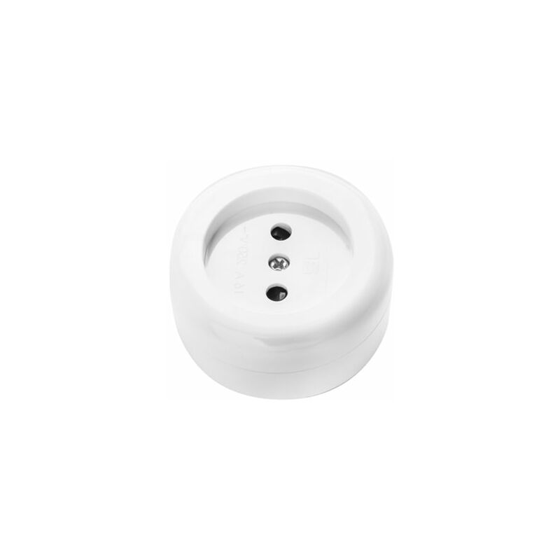 foto del prodotto base tonda bianca onlex 10 16a senza t t 4mm