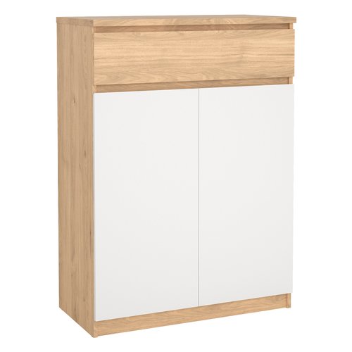 foto del prodotto base tvilum 92209hl49 naia rovere e bianco