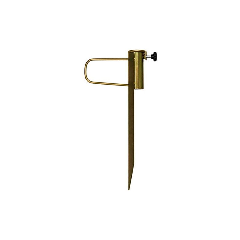 foto del prodotto base universale per ombrellone da prato con punte, lunghezza 42 cm, diametro apertura 32 mm