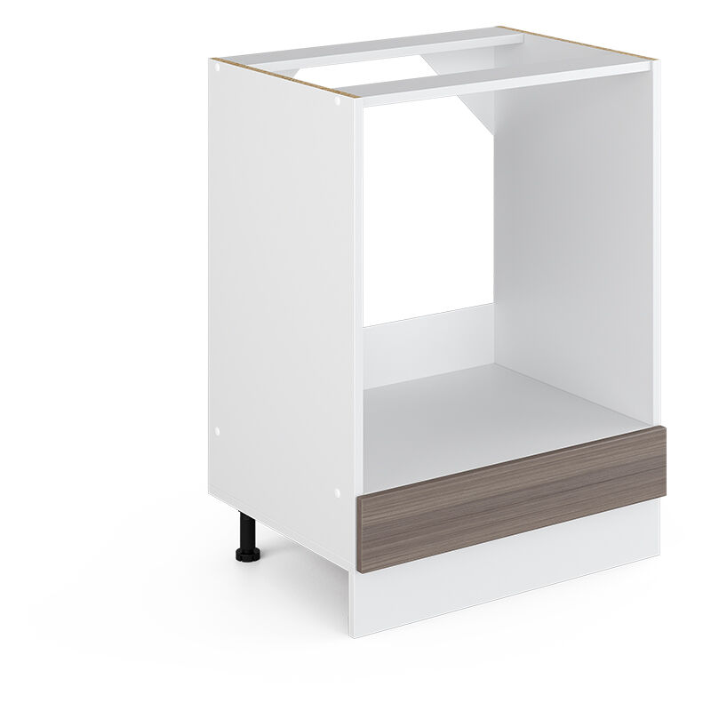 foto del prodotto base universale r line, grigio, 60 cm con grande nicchia, senza piano di lavoro vicco