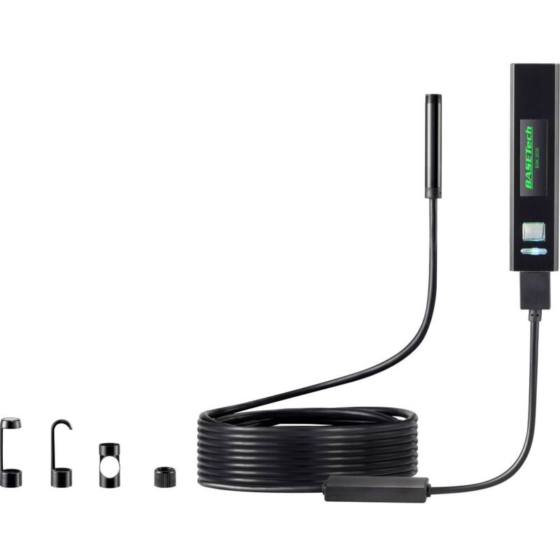 foto del prodotto basetech bsk 2035 endoscopio sonda 8 mm lunghezza sonda 3.5 m