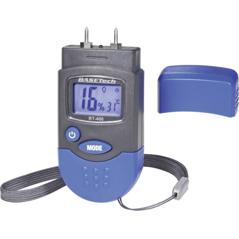 foto del prodotto basetech bt 400 misuratore di umidit per materiali range di umidit materiali da costruzione intervallo 0.2 fino a 2