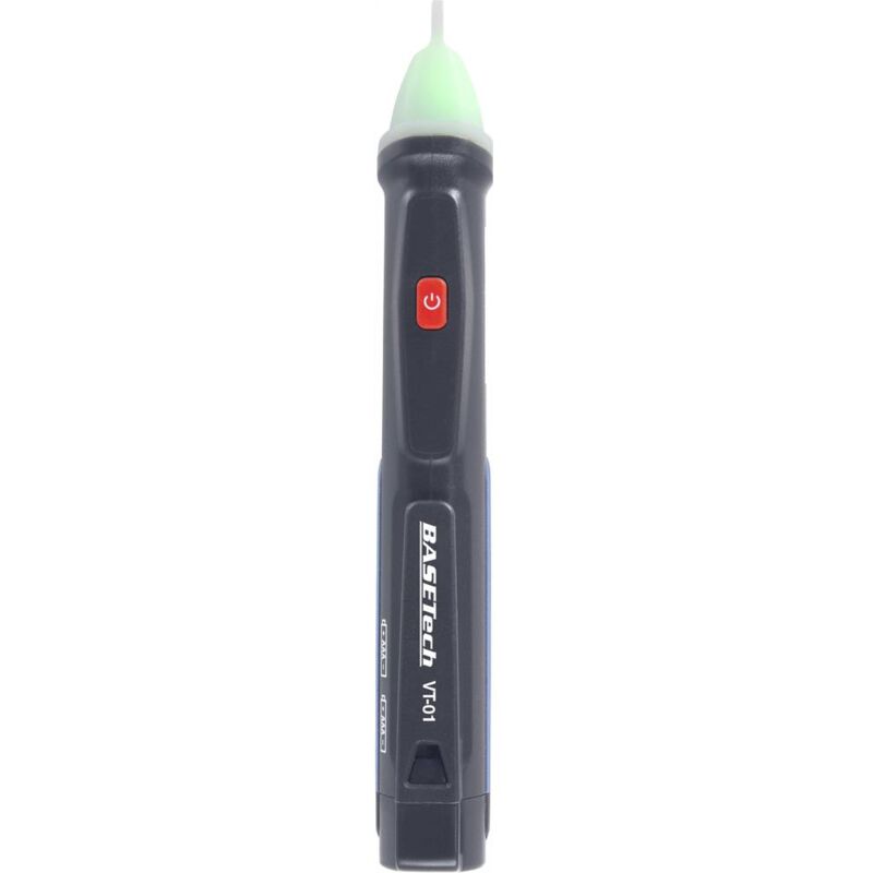 foto del prodotto basetech vt 01 tester di tensione senza contatto cat iii 1000 v led