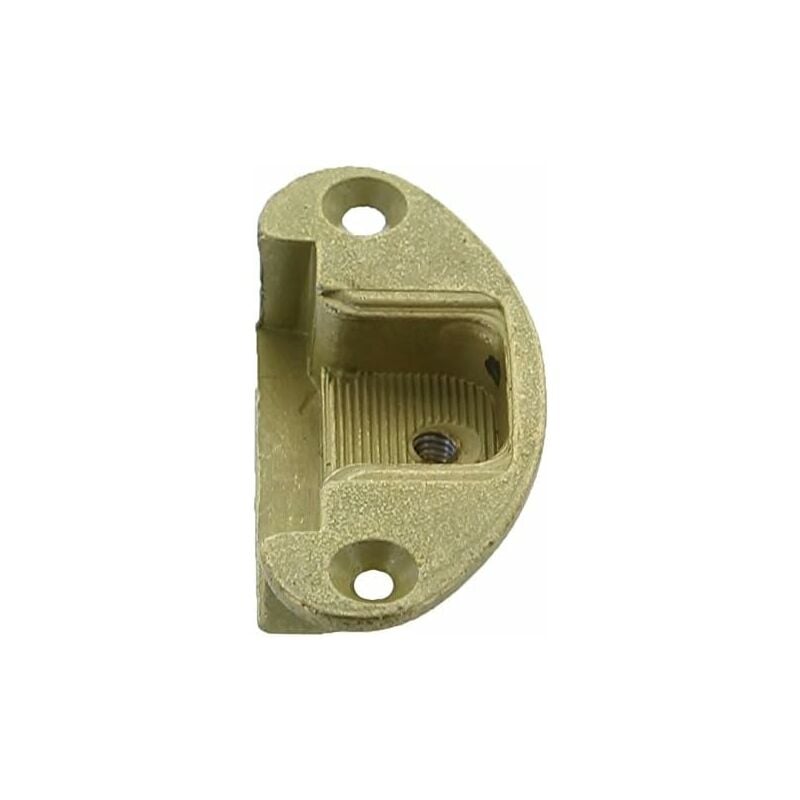 foto del prodotto basetta per cerniere art.a0069 ottonata pz. 10