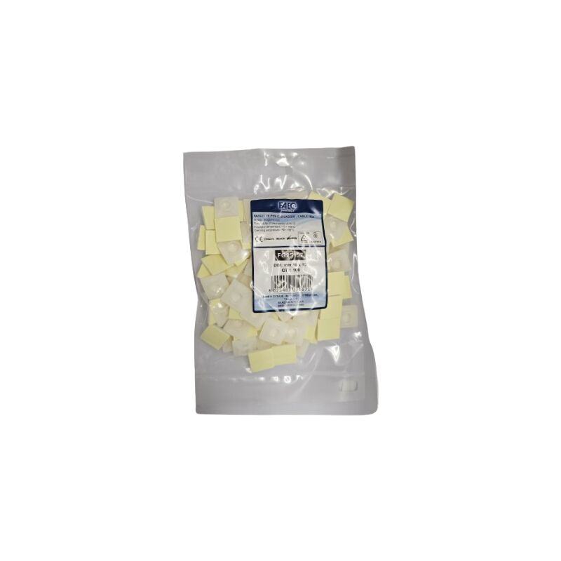 foto del prodotto basette adesive 100 pz misura 19x19 faeg