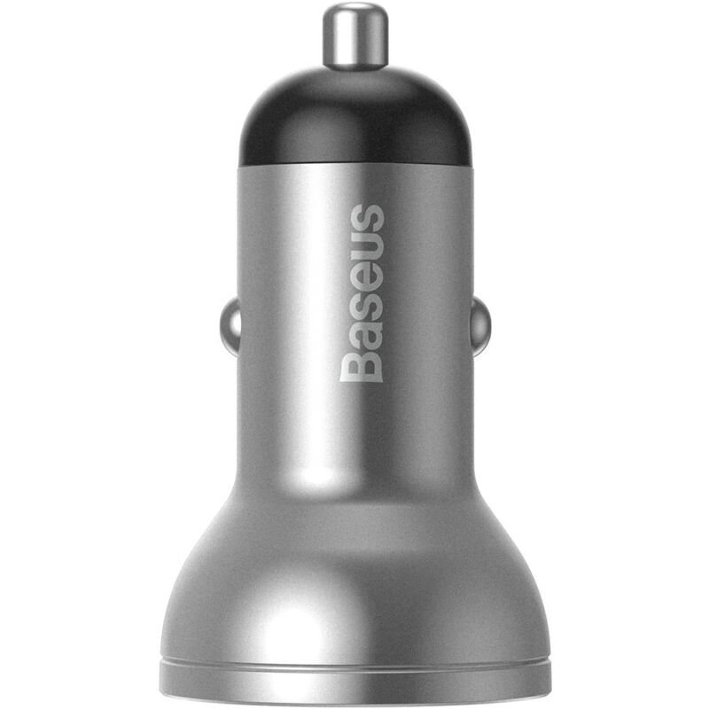 foto del prodotto baseus ccbx 0s caricatore de dispositivo mobile universal silver lighter de sigaretta sigaretta auto
