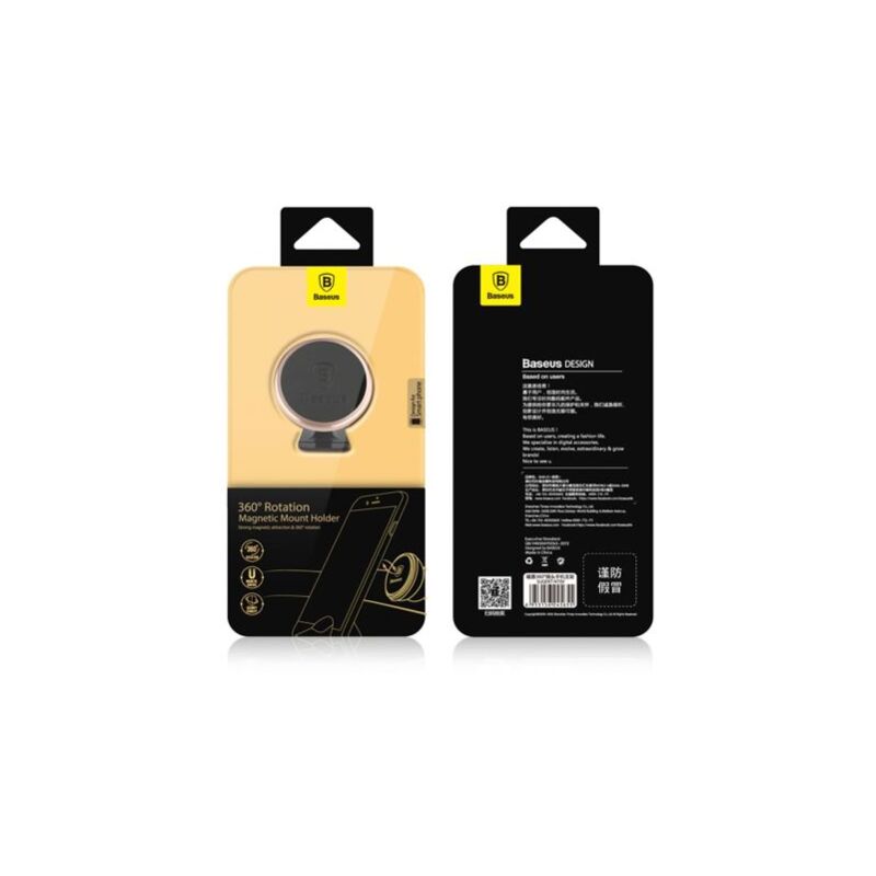foto del prodotto baseusautomontaggio magnetico autosupporto telefono cruscotto 360 grado, silver sucx140012 