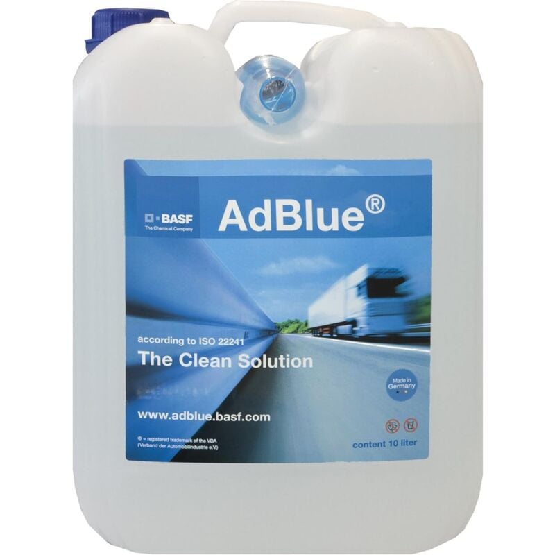 foto del prodotto basf adblue 10 litri trattamento detergente all urea per il trattamento successivo dei gas di scarico