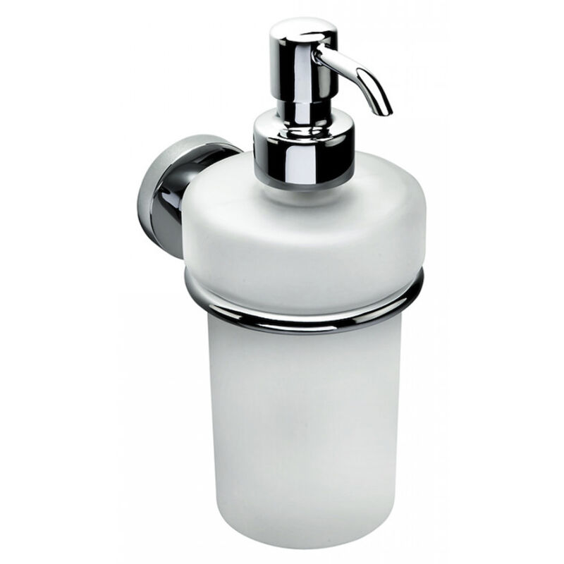 foto del prodotto basic erogatore spandisapone cromato codice prod b93730cr colombo design