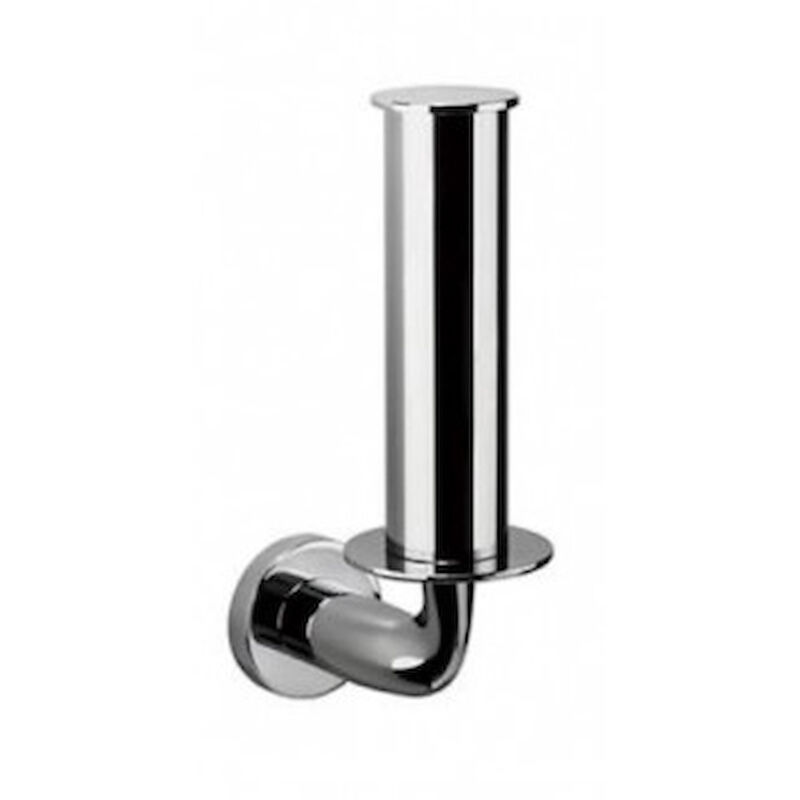 foto del prodotto basic porta rotolo verticale cromato codice prod b27900cr - colombo design