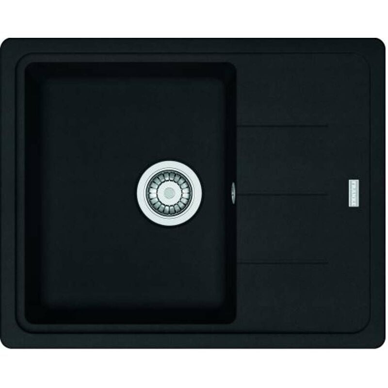 foto del prodotto basis lavello in fragranite bfg 611 62, 62x50 cm, nero opaco 114.0661.420 franke
