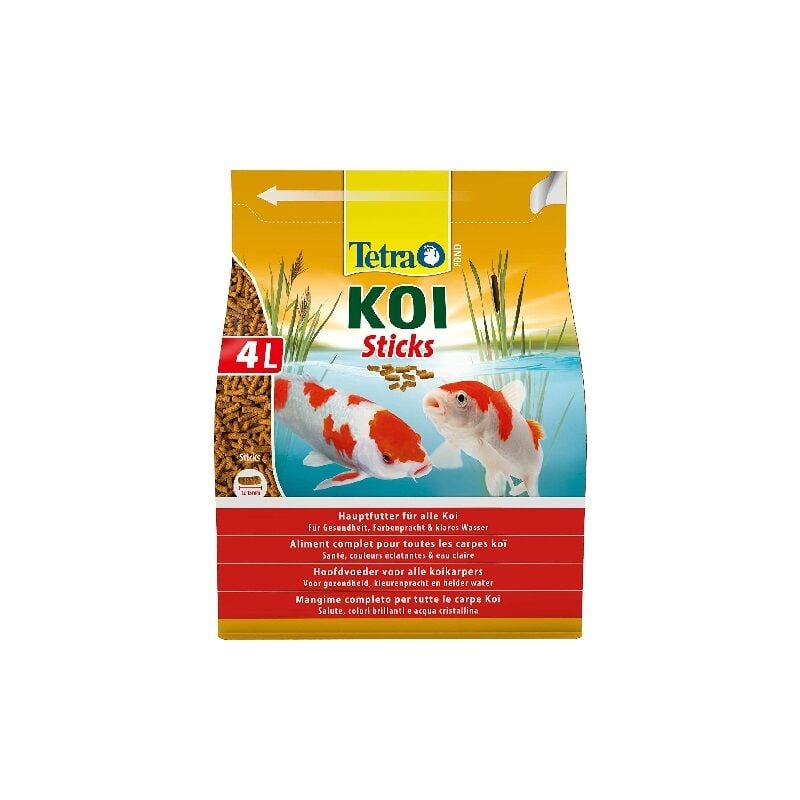 foto del prodotto bastoncini koi di tetra pond, cibo per tende, 4 l