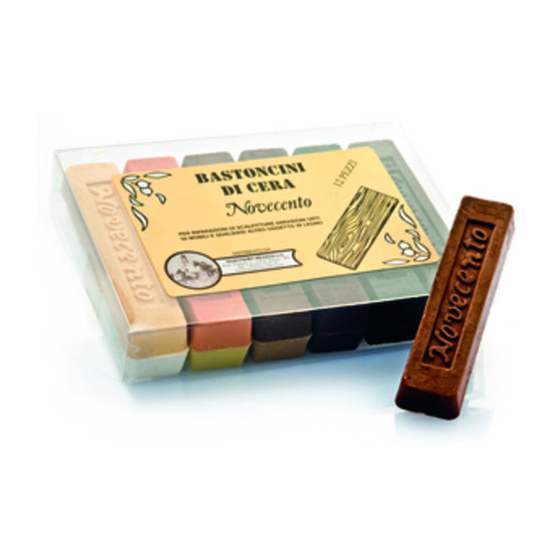 foto del prodotto bastoncino di cera colore mogano. prezzo per 1 pezzo.