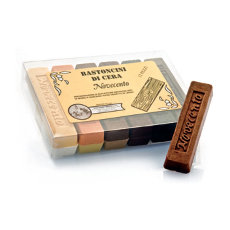 foto del prodotto bastoncino di cera colore teak. prezzo per 1 pezzo.