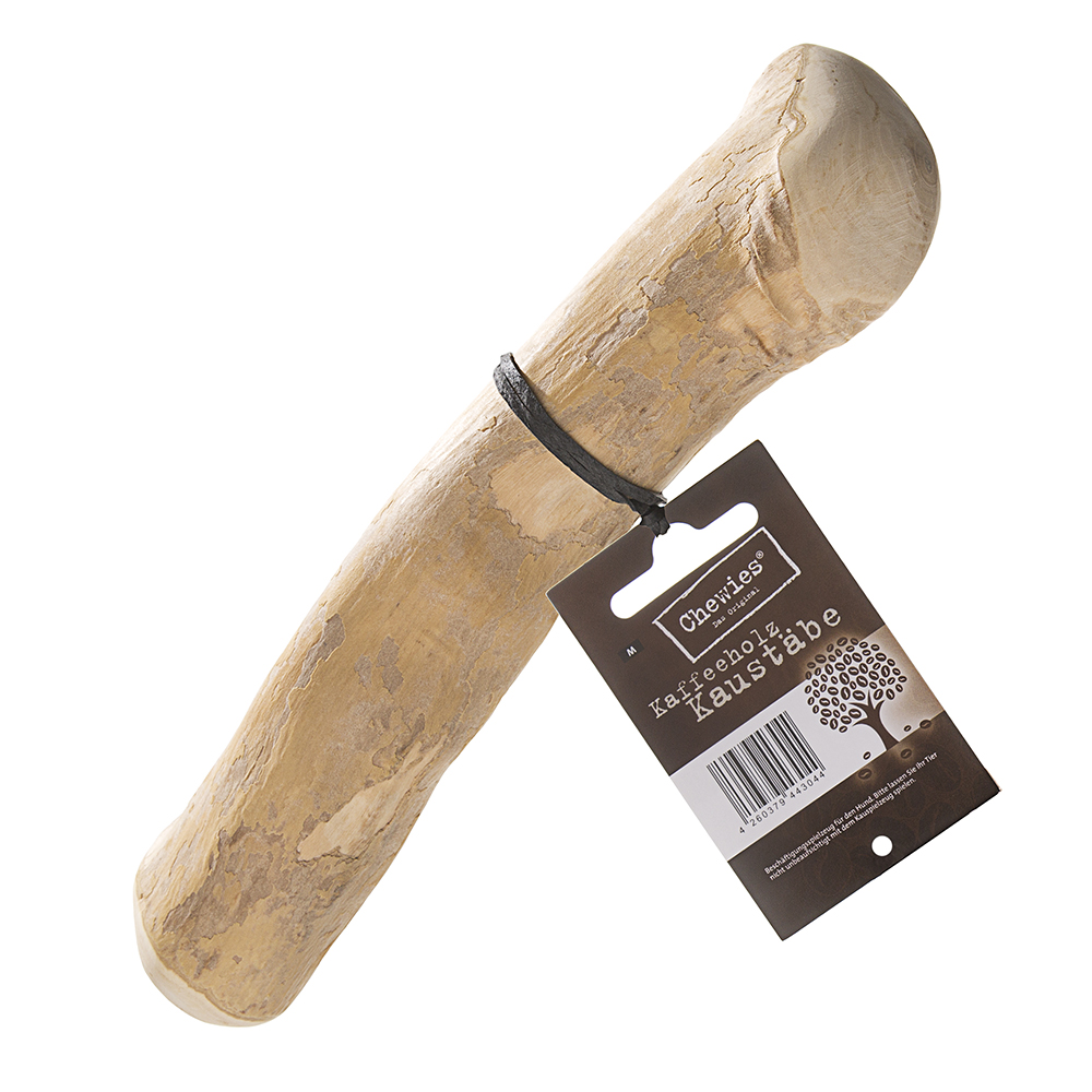 foto del prodotto bastone da masticare chewies in legno di caff m 200 g per cani 20 kg