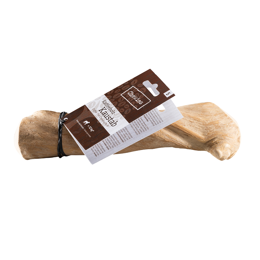 foto del prodotto bastone da masticare chewies in legno di caff s 150 g per cani 10 kg