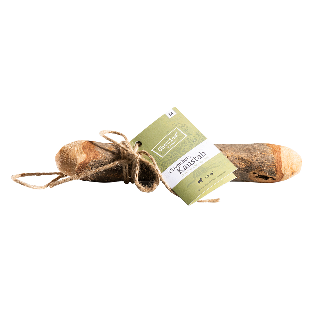 foto del prodotto bastone da masticare chewies in legno di olivo - set %: 2 x m (760 g) - per cani