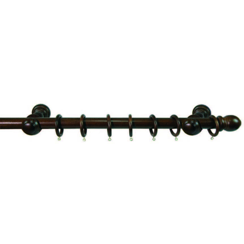 foto del prodotto bastone in legno con accessori mm.23 noce cm.120