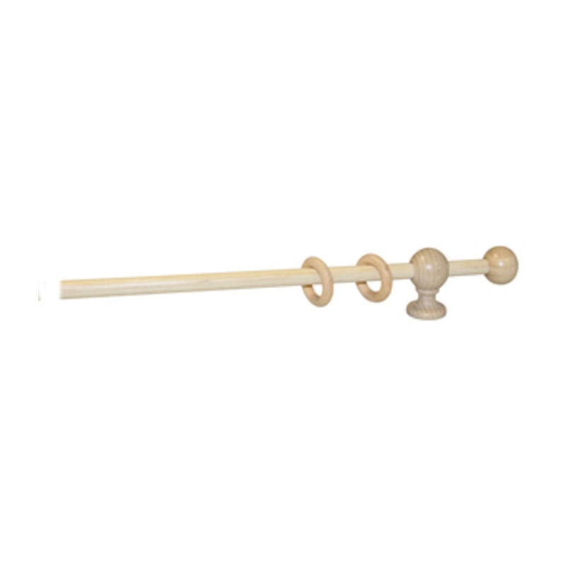 foto del prodotto bastone legno a strappo d 23 natur. 160cm c supp.