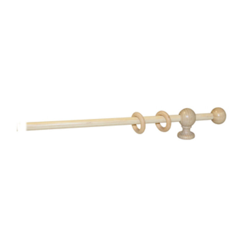 foto del prodotto bastone legno a strappo d 23 natur. 180cm c supp.