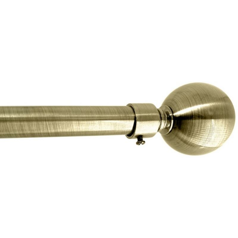 foto del prodotto bastone per tende globo estensibile cm. 71 122 col. oro antico