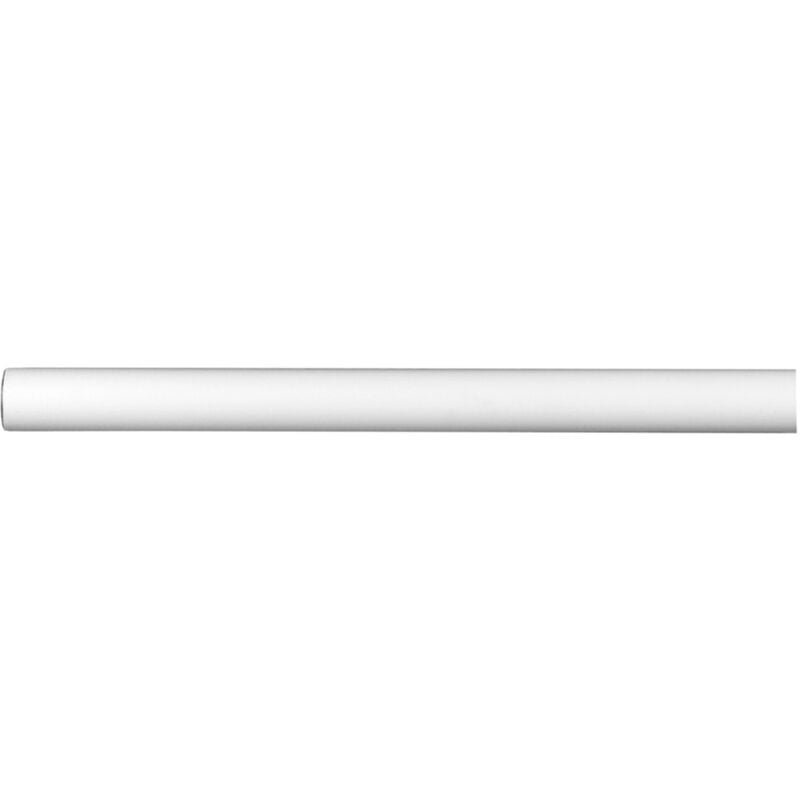 foto del prodotto bastone per tende nuvole colore bianco da 200 cm con diametro 20 mm