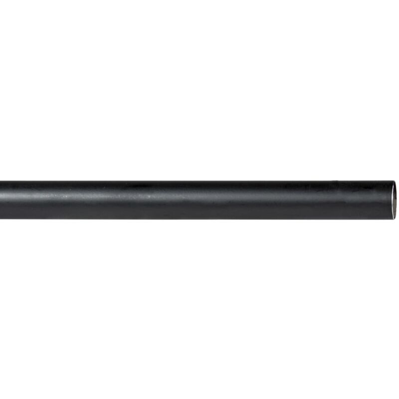 foto del prodotto bastone per tende nuvole colore nero da 200 cm con diametro 20 mm