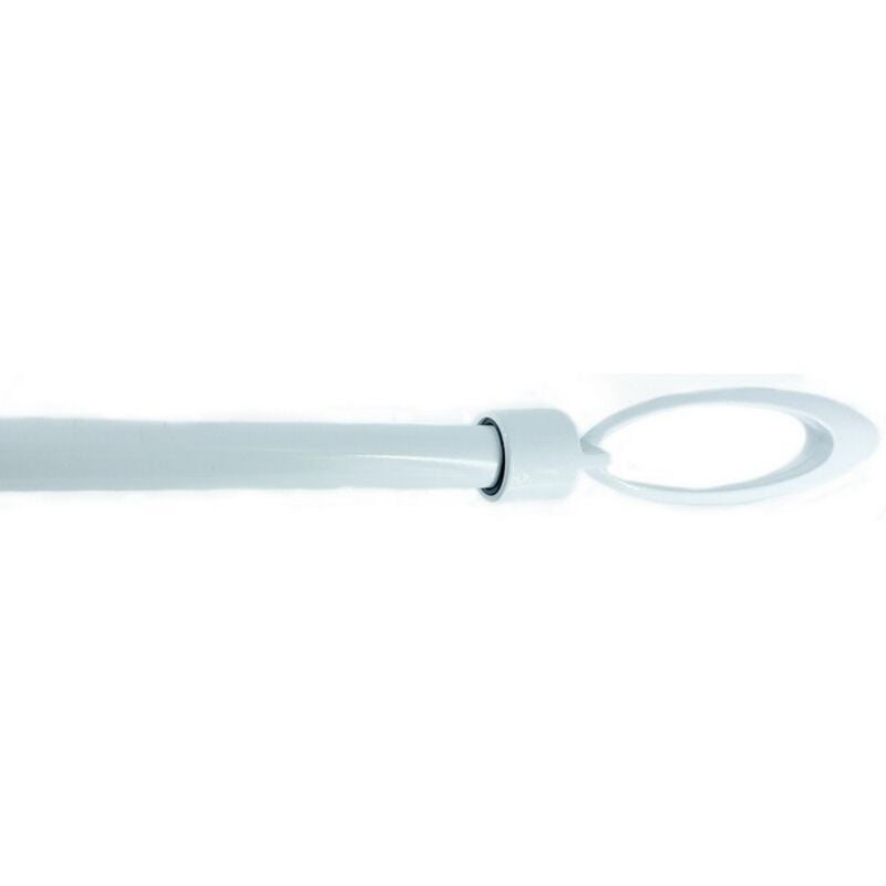 foto del prodotto bastone per tende orbita estensibile cm. 71 122 col. bianco