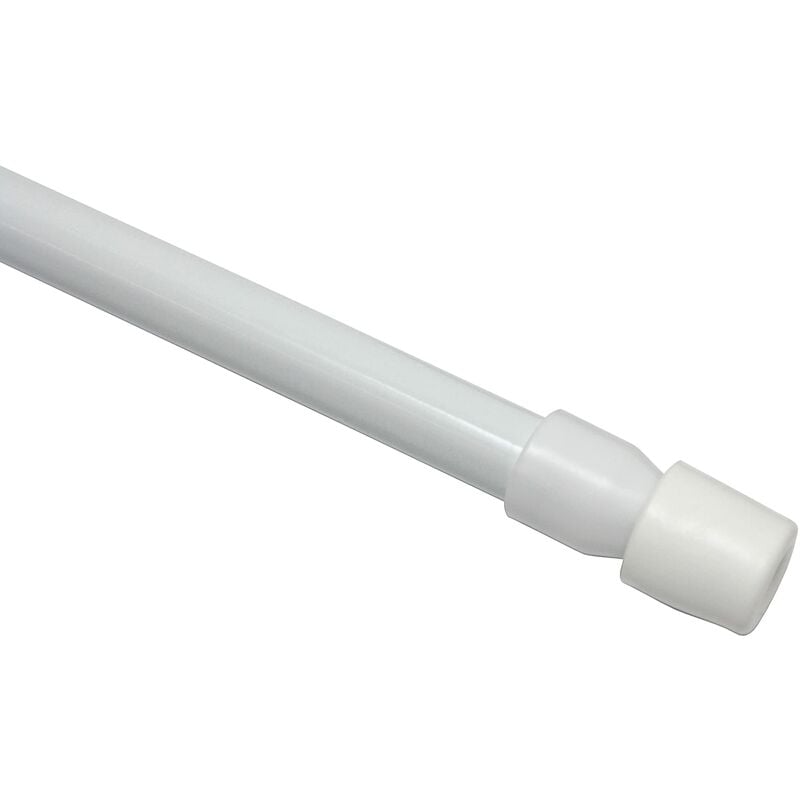 foto del prodotto bastoni e binari per tende, steel, bianco, 45 65 cm, 2 unit gardinia