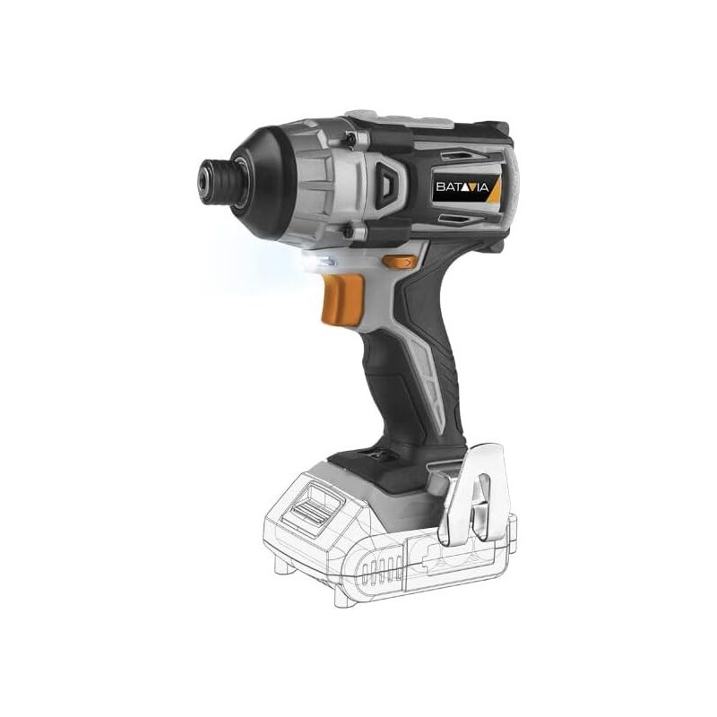 foto del prodotto batavia avvitatore a percussione batteria 18 v