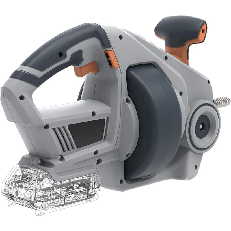 foto del prodotto batavia coclea di scarico a batteria 18 v